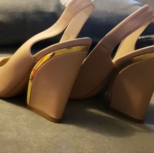 Chloe Shoes - Chloe heels slingbacks shors 37.5 nude blush pink Chloe Shoes - Chloe heels slingbacks shors 37.5 nude blush pink